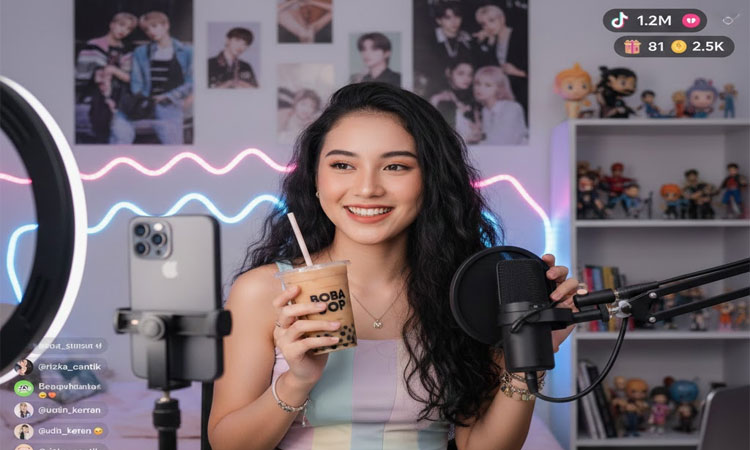 Influencer TikTok Live